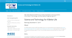 Desktop Screenshot of icici-bme.itb.ac.id