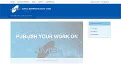 Desktop Screenshot of jms.fmipa.itb.ac.id