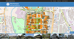 Desktop Screenshot of petakampus.itb.ac.id