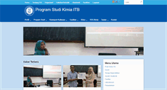 Desktop Screenshot of courses.chem.itb.ac.id