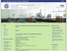 Tablet Screenshot of ppprodtk.fti.itb.ac.id