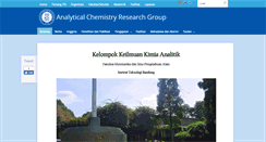 Desktop Screenshot of analytical.chem.itb.ac.id