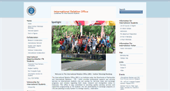 Desktop Screenshot of international.itb.ac.id