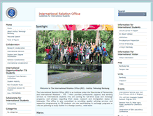 Tablet Screenshot of international.itb.ac.id