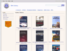 Tablet Screenshot of library.sbm.itb.ac.id