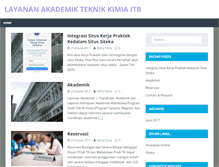Tablet Screenshot of akademik.che.itb.ac.id