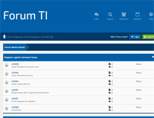 Tablet Screenshot of forum.ti.itb.ac.id